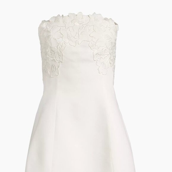 Alanna Embroidered Strapless Minidress - Picture 2 of 9